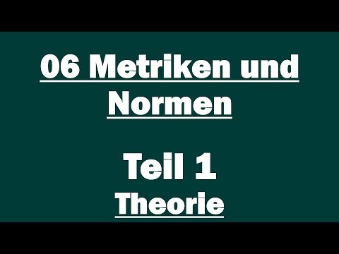 06 Metriken und Normen - Teil 1: Theorie