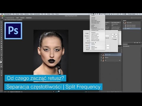 Separacja częstotliwości - jak ją robię i dlaczego rozmycie gaussowskie się nie nadaje (Photoshop)