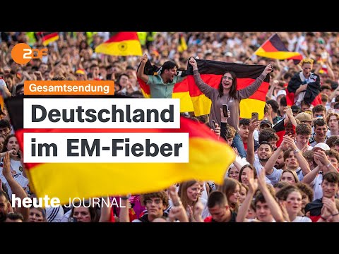 heute journal vom 23.06.2024 DFB-Elf, Hochwasser, Merz will in Ostdeutschland zulegen