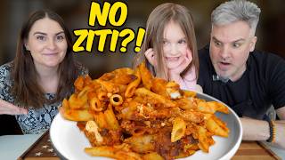 We Tried to Make Baked Ziti… But We Couldn’t Find Ziti