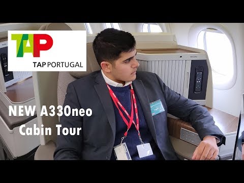 QUICK TOUR of TAP's BRAND NEW A330neo | Slick Economy and Business Class