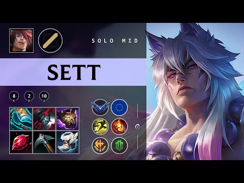 Sett Mid vs Yasuo - EUW Diamond Patch 25.24