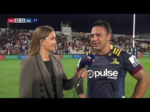 | SuperSport | Super Rugby | Crusaders v Highlanders  | Post-match interview with Ash Dixon