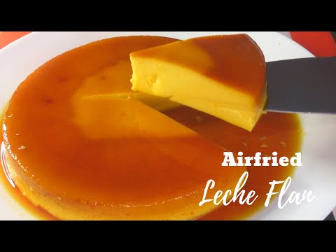Creamy Leche Flan Using An Airfryer / Air fryer Flan/ Coconut Leche Flan / Leney Kitchen