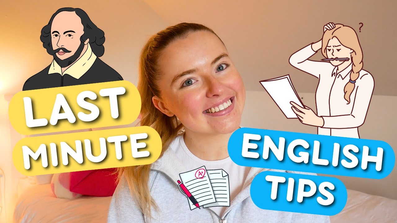 Last Minute Tips to Boost Your Grade in Leaving Cert & Junior Cycle English👩🏻‍💻📓✍🏻💡