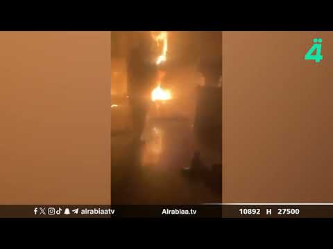 فيديو | صلاح الدين.. احتراق عمارة سكنية جراء تماس كهربائي في شارع الأربعين بتكريت