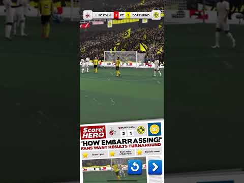 SCORE! HERO 2 - Level 287 Walkthrough - 3 Stars ⭐️⭐️⭐️ #scorehero2