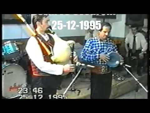 Gajda so Stefce i agel  Bozik vo ovcareni 1995
