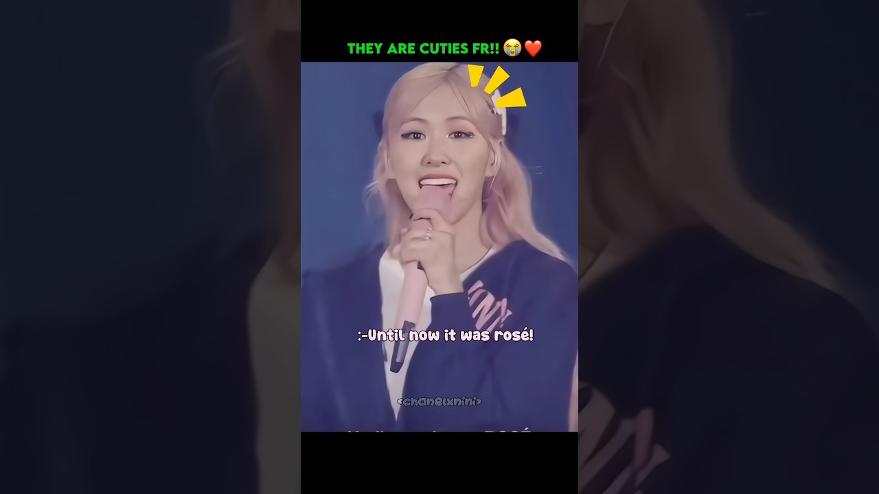 #blackpink #blink #edit #shorts Rosé getting confused in Japanese ahh!! 😁🐿️