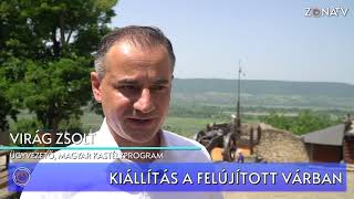 Híradó – „Balaton vára” kiállítással nyitott a megújult szigligeti vár – 2021.06.30