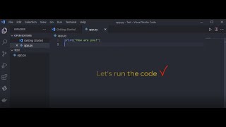 Get rid of terminal text and path in VSCode and have a clear output.