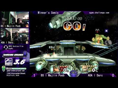 SG at GU 10.5 Singles: BS | Majin Poob (Donkey Kong) vs AOA | Darc (Fox)