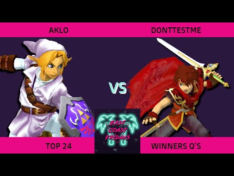 Aklo (Link) vs. DontTestMe (Roy) - ECF 175 Top 24 Winners Quarterfinals SSBM