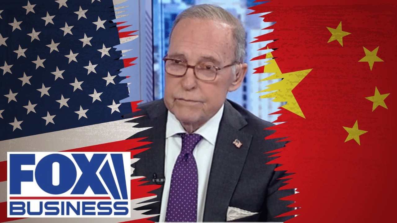 Larry Kudlow China is on their BACKFOOT