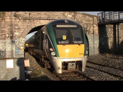 Irish Rail 22000 Class Intercity Train 22358 - Broombridge Station, Dublin