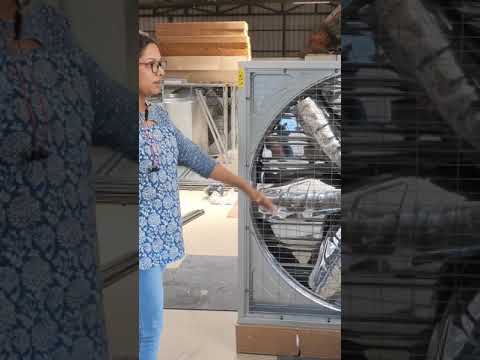 Poultry industrial exhaust fan, size: 450mm