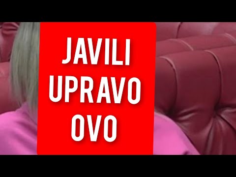 ŠOKANTNO SAZNANJE - JAVILI UPRAVO! ZADRUGARKA URADILA NESTO NEVIDJENO