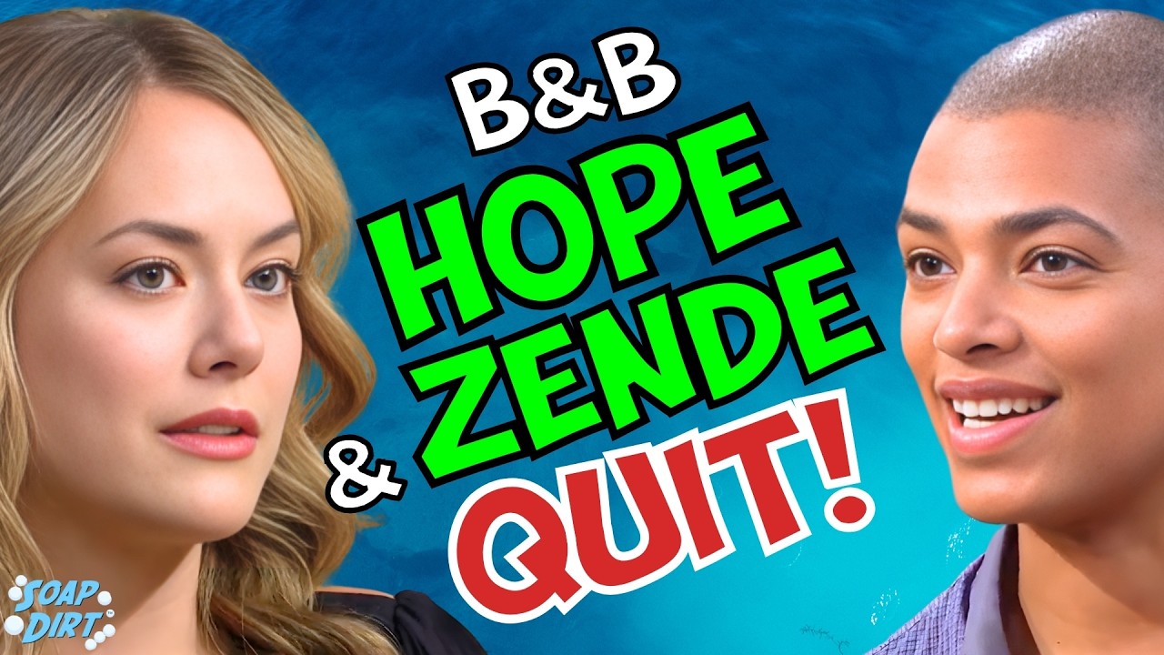 Bold and the Beautiful: Hope & Zende QUIT Forrester – LOGAN Takes HFTF? | Soap Dirt