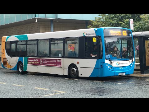 Stagecoach Busways: ADL Enviro300 27736/NK11 BGO on the 62