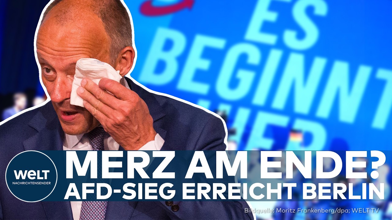 AFD-SIEG SACHSEN-ANHALT: Muss Merz den Bundeskanzler-Stuhl räumen? Historisches Wahl-Debakel der CDU