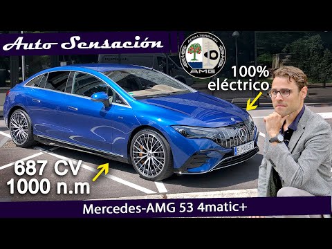 Prueba Mercedes-AMG EQE 53 4matic+ 2022 . Prestaciones de superdeportivo pero ¿UN VERDADERO AMG?.