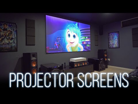 Choosing A Projector Screen - Everything You Need To Know