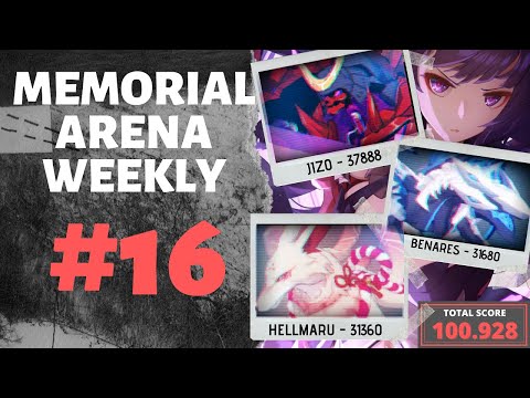 [Honkai Impact 3] Memorial Arena #15 - Jizo Mitama (37888), Hellmaru (31360), Benares (31680)