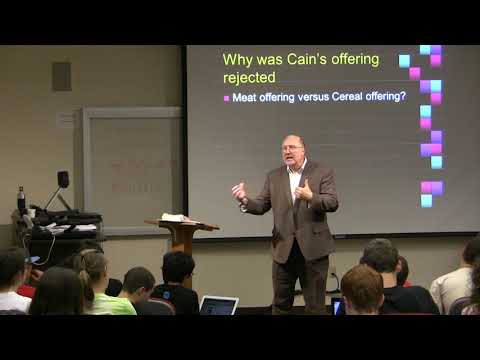 Dr. Ted Hildebrandt, Old Testament Literature, Lecture 7E -- Curse on Man, Cain/Abel