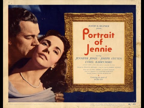 Jennifer Jones, Joseph Cotten, Ethel Barrymore & Lillian Gish in "Portrait of Jennie" (1948)