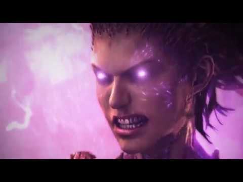 Kerrigan's Story Cinematic Movie Starcraft Queen of Blades