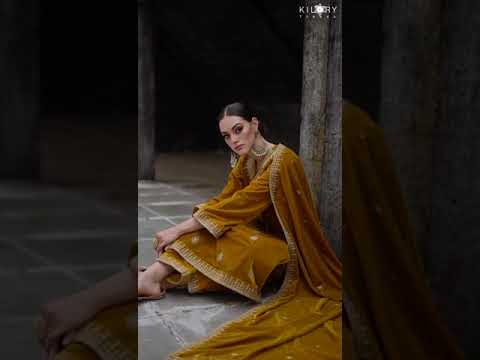 Kilory Trends Noor-E-Ishq Premium Velvet Wholesale Designer Winter Salwar Suit Catalog – product video thumbnail
