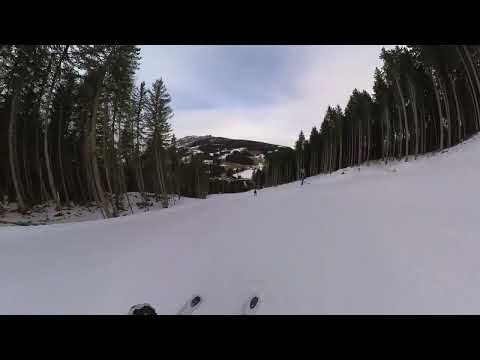 Skiing Mayrhofen 2025 [4K] Piste 16 - Black Attack