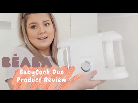 MAKING BABY FOOD! | BÉABA BABYCOOK DUO REVIEW | Amber Lorraine