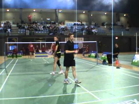 XD Finals 2/2 Badminton 2011 EU U17 Portugal; Heino/Lindholm (FIN) - Zinchenko/Morozova (RUS)