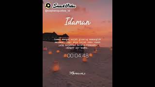 Download lagu Story Wa Keren 30 Detik [ Idaman... ] || Versi Snack Video mp3