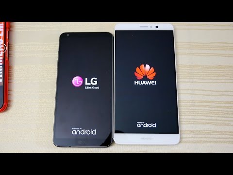 LG G6 vs Mate 9 - Speed Comparison (4K)