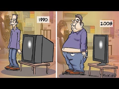 Funny Illustrations Proving The World Has Changed For the Worse Video