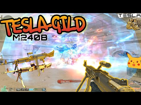 M240B-Tesla Gold (GamePlay) Zombie Apocalypse New Crater Map |CrossFire Philippines| MonarchZombieV4