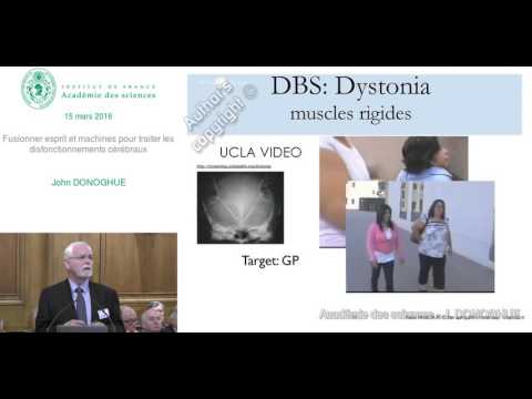 [EN] Conference - J Donoghue  - Fusionner esprit et machines - Académie des sciences