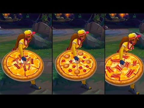 Pizza Delivery Sivir Chroma | Pizza Visual Update - League of Legends