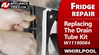 Refrigerator Diagnostics for Water Inside Refrigerator and Leaking Onto Floor - Drain Tube Kit