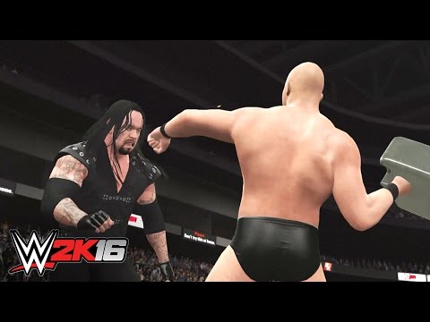 "Stone Cold" Steve Austin vs. Undertaker: WWE 2K16 2K Showcase walkthrough -  Part 13