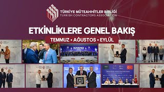 Temmuz-Eylül 2024 Dönemi Etkinliklerimiz