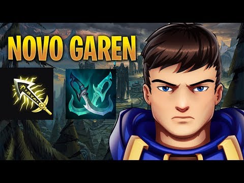 REWORK NO GAREN,AGORA FAZ FULL CRÍTICO ESTÁ ABSURDO DE FORTE CARREGUEI O GAME SOLO!!!