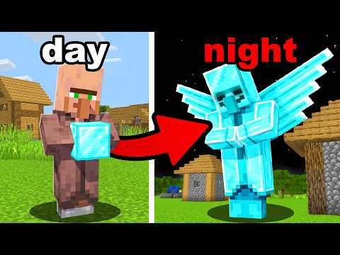 I Made A DIAMOND VILLAGER (Weeping Angel) To Scare My Friends