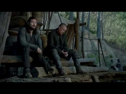 black Sails S03 E09 Flint and Silver discuss darkness