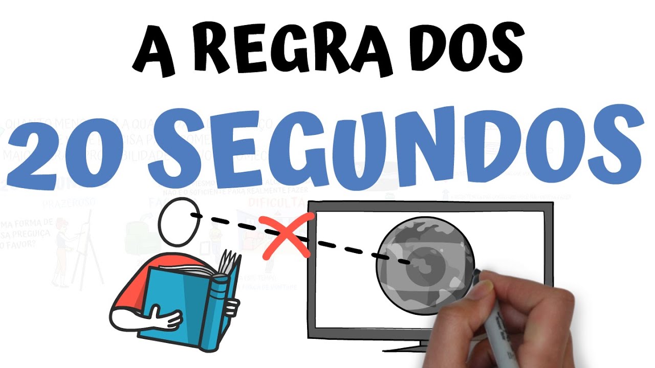 Use a PREGUIÇA a seu favor | A Regra dos 20 SEGUNDOS | SejaUmaPessoaMelhor