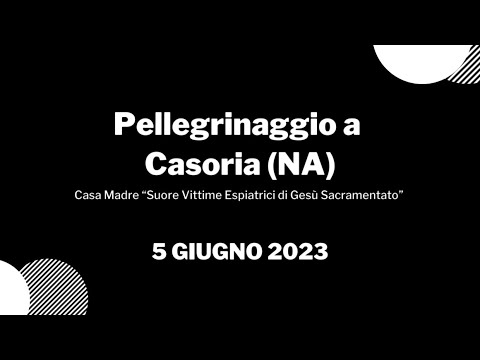 Pellegrinaggio a Casoria (NA) - 5 GIUGNO 2023