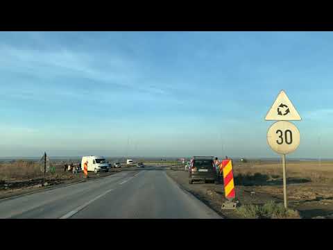 DJ691 Extindere 4 benzi Centura Timișoara - A1 - 22.11.2020 (Dumbrăvița-Giarmata)