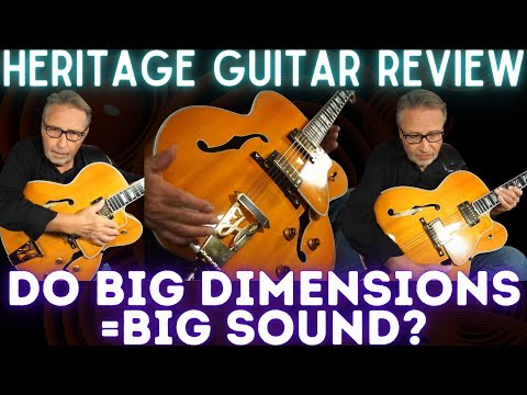 Do Big Dimensions = Big Sound? | This Heritage is Wider & Longer Than The Others | Guitar Review